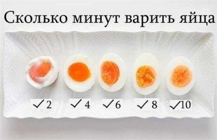 Варим яйца вкрутую