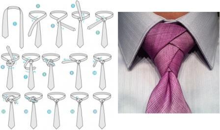 Элдридж. Чтобы завязать галстук таким способом понадобится немного сноровки, но результат удивит не только вас, но и окружающих.